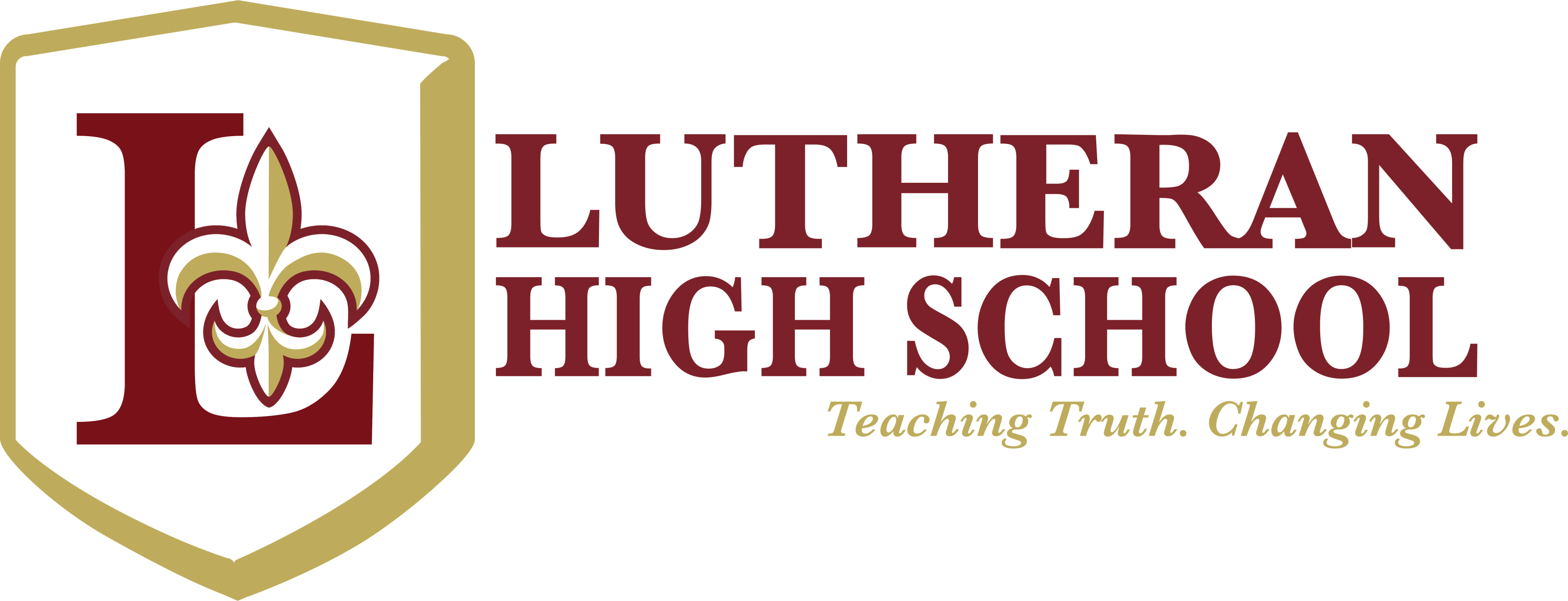 Logo for Lutheran High School